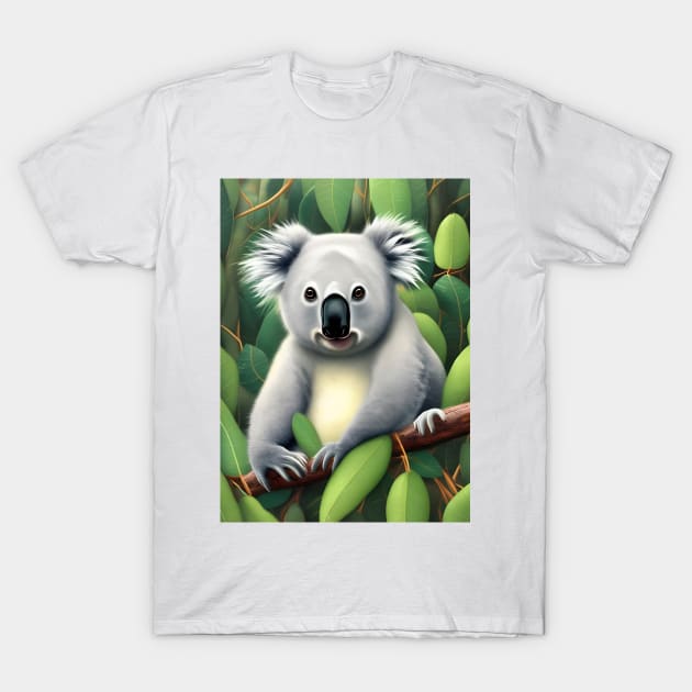 Cutest Koala T-Shirt by BlakCircleGirl